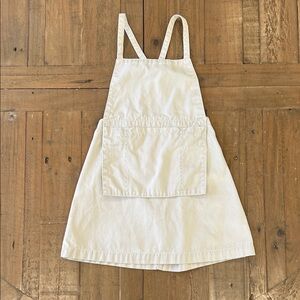 Gymboree khaki pocket apron jumper dress vintage 3-4 years